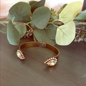 Loren hope crystal cuff bracelet